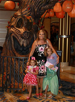 Amy Dublinske and Her Daughters