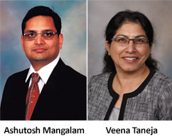 Drs. Ashutosh Mangalam and Veena Taneja