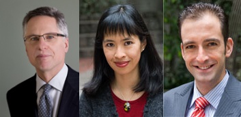 Image of Dr. Peter Carroll, Dr. June Chan and Dr. Matthew Cooperberg