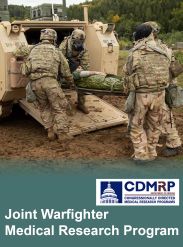 Joint Warfighter Medical Program Annual Report Cover Image