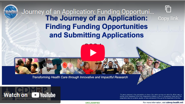 About Us, Congressionally Directed Medical Research Programs